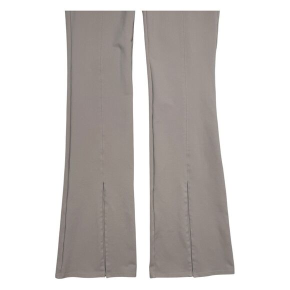 ALO Yoga Taupe Brown Airbrush High Waist Flutter Split Hem Legging Pant - Picture 5 of 8